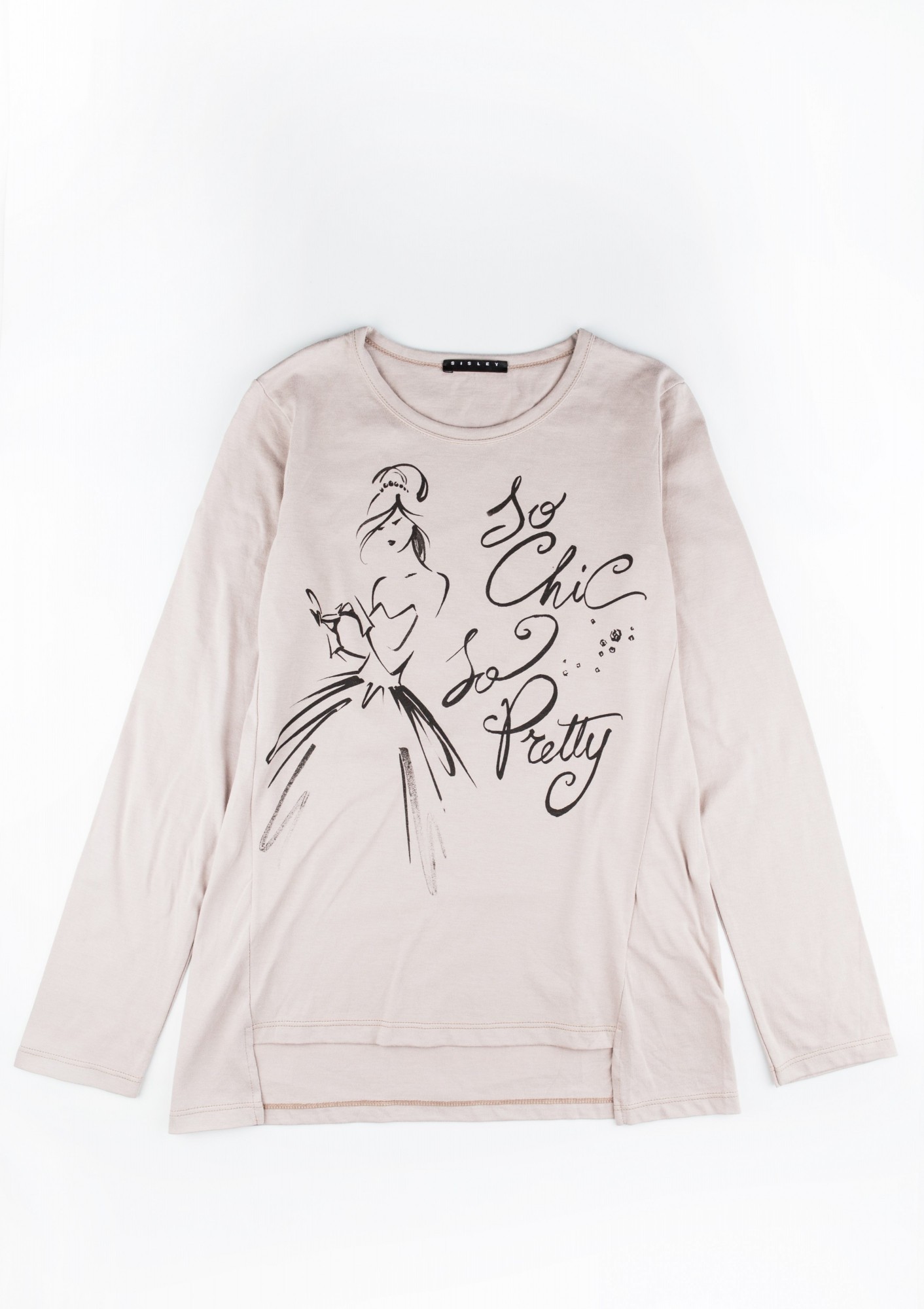 

Кофта Sisley 140см розовый 8032845341004