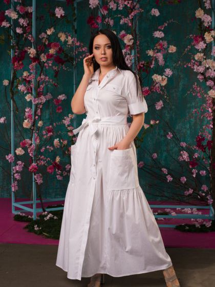 

Платье ELFBERG 5117 52 Белое