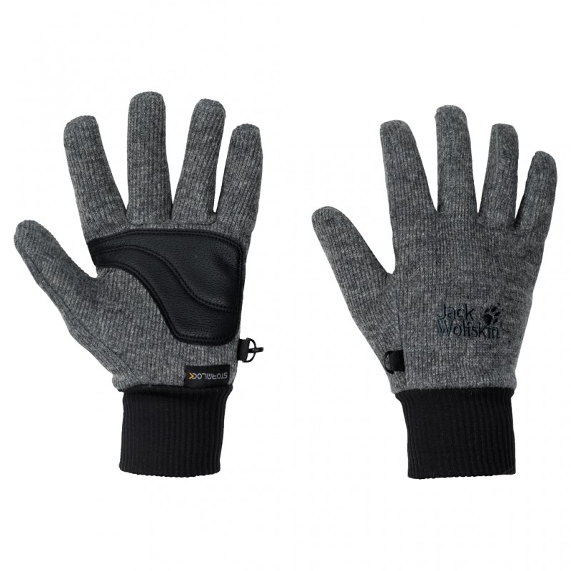 

Перчатки Jack Wolfskin серые 1900923-6350 (L)