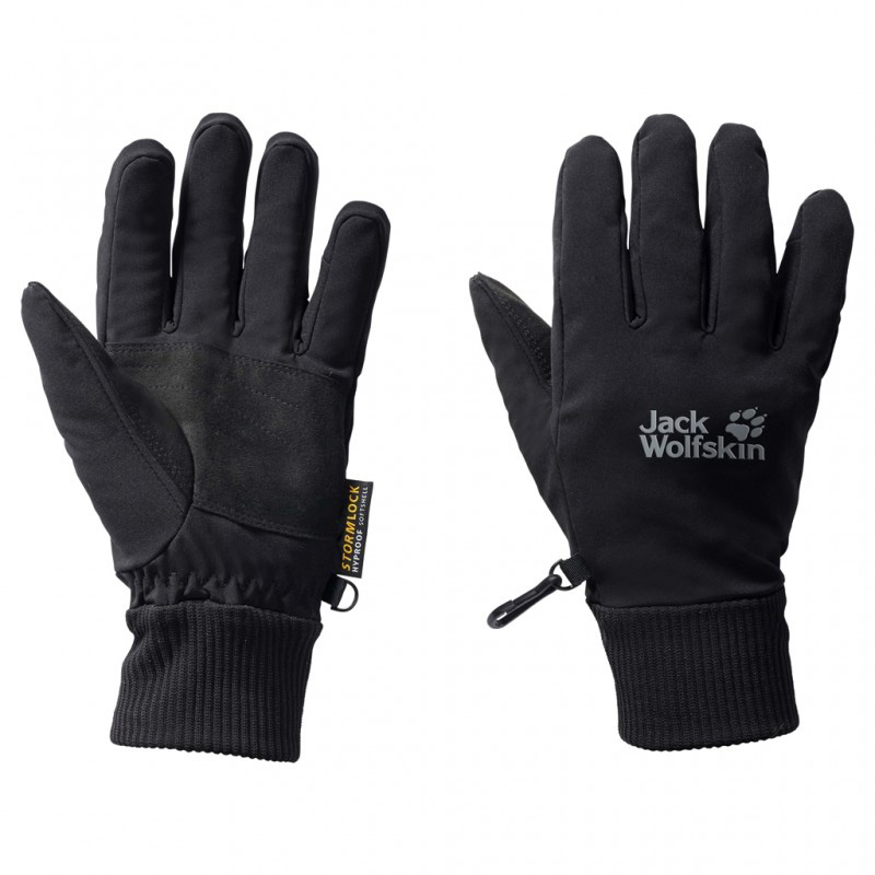 

Перчатки Jack Wolfskin черные 1901121-6000 (L)