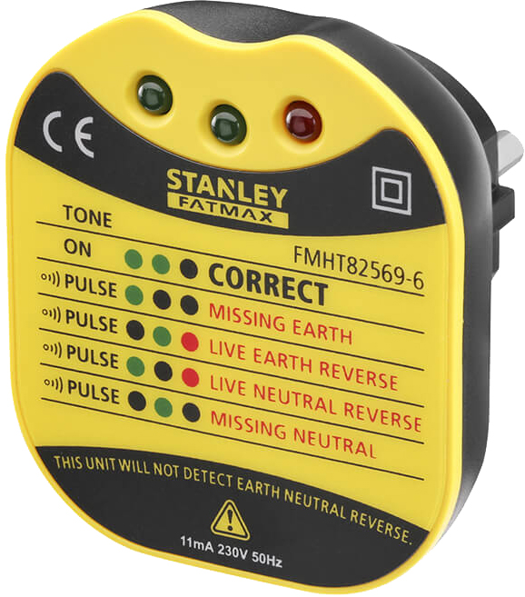 

Тестер напруги Stanley в розетці (FMHT82569-6)