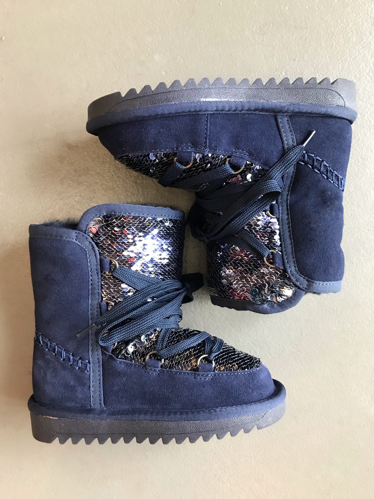 

Угги для девочек Drift Blue Lace 32 (087-3Z)