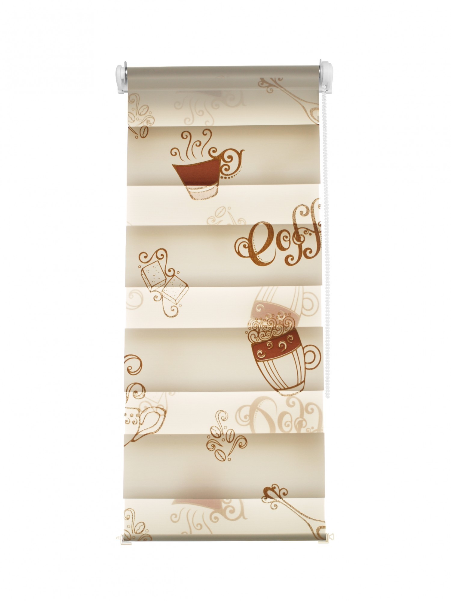 

Рулонная штора Franz Deco День-Ночь чашка кофе 120 х 160 см (Д40585)