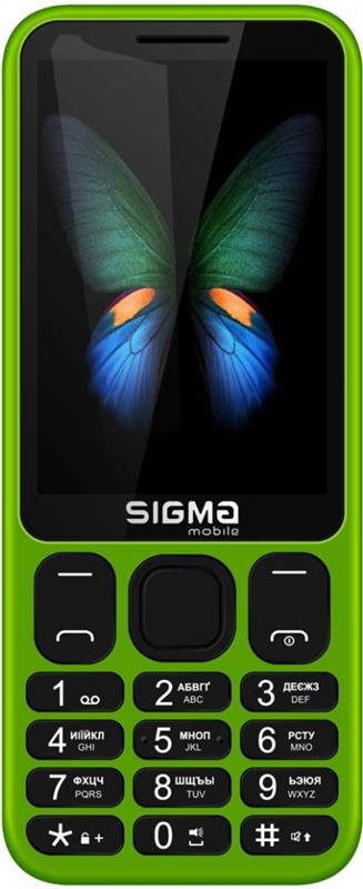 

Мобильный телефон Sigma mobile X-Style 351 Lider Dual Sim Green