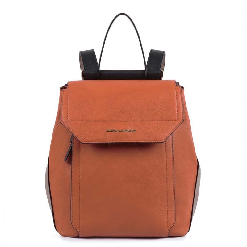 

Городской кожаный рюкзак Piquadro Circle Tobacco с отдел. д/ноутбука 11"/iPad