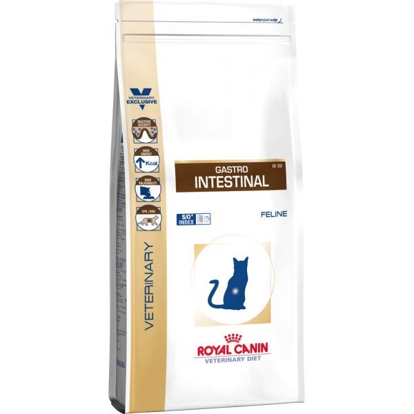 

Сухой корм для кошек при нарушении пищеварения Royal Canin gastro intestinal feline 2 кг 39050201