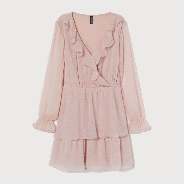 

Платье H&M 1003-8629701 36 Пудра