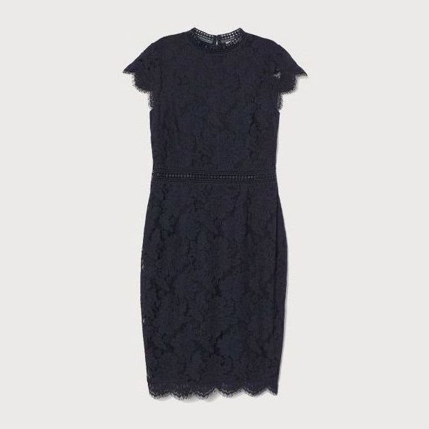

Платье H&M 203-7703361 XL Темно-синее