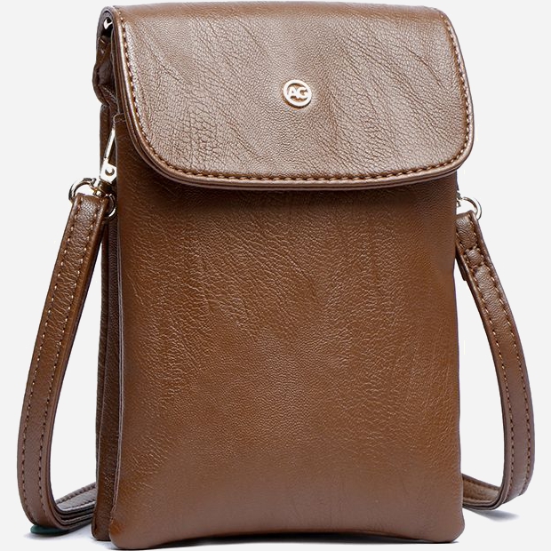 

Женский клатч Amelie Galanti A991758-brown Коричневый