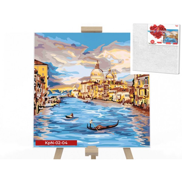 

Креативная творчество Danko Toys "PAINTING BY NUMBERS" 40х40см "Венеция"