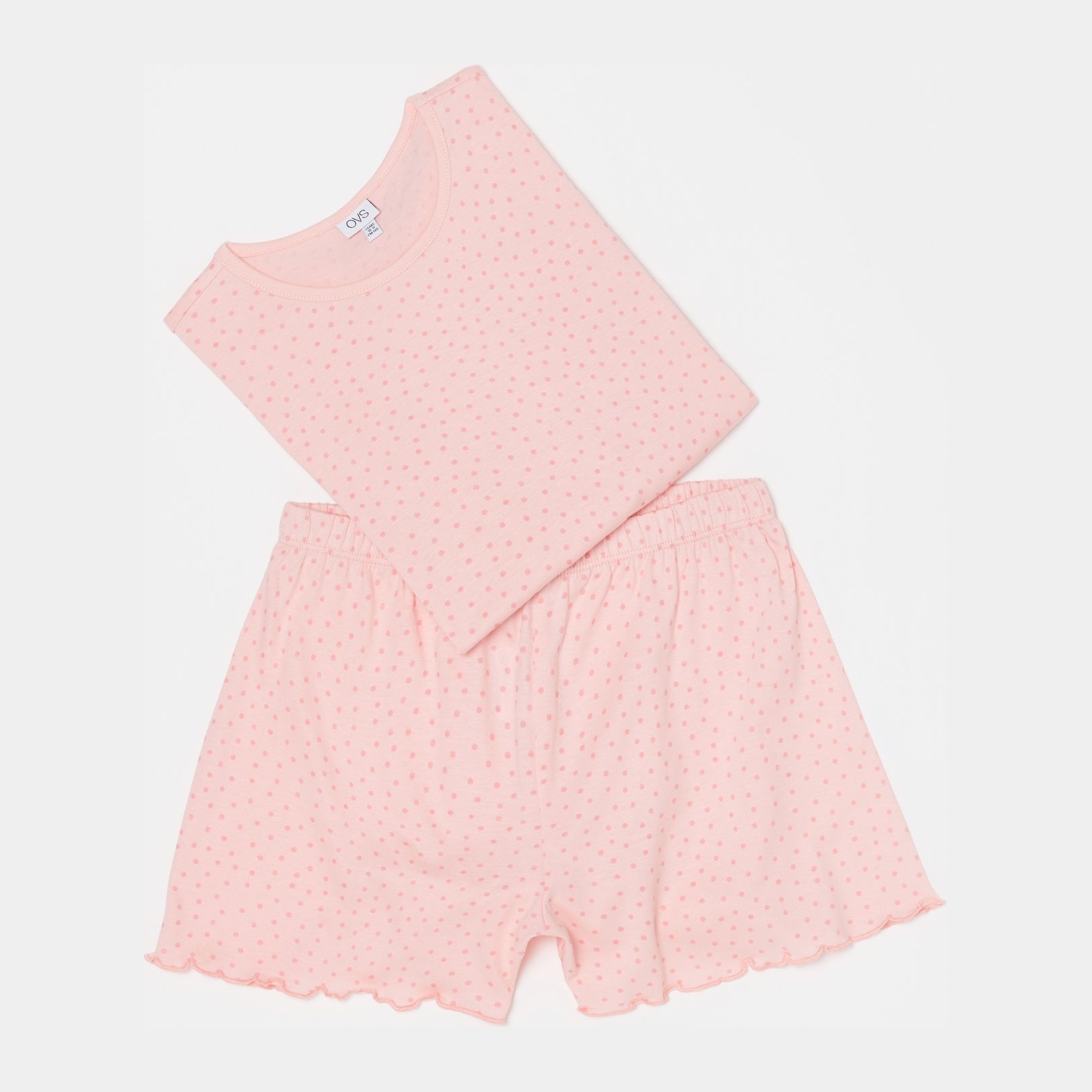 

Пижама (футболка + шорты) OVS 1212190 164-170 см Pink