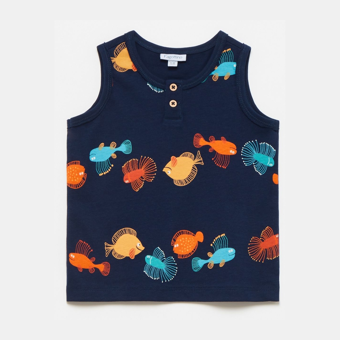 

Майка OVS 1243757 80 см Blue