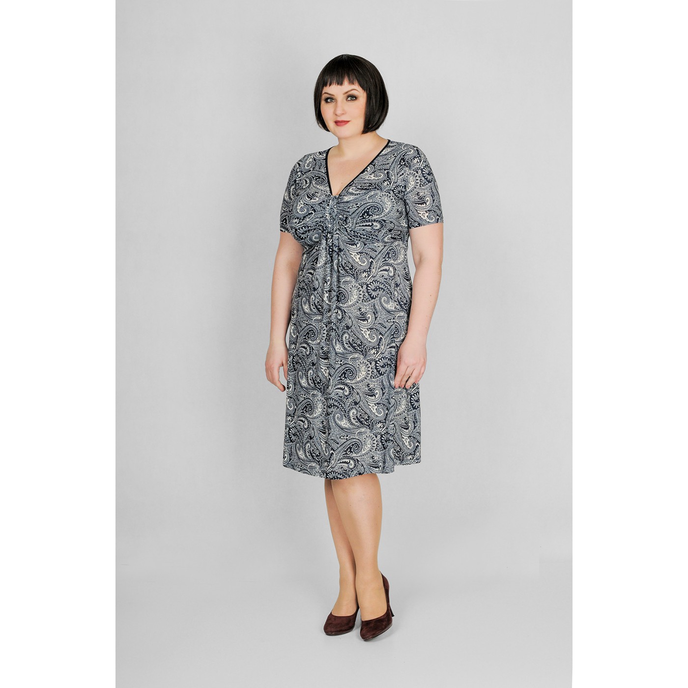

Платье Lila 53597, Размер XL, Цвет сине-белый