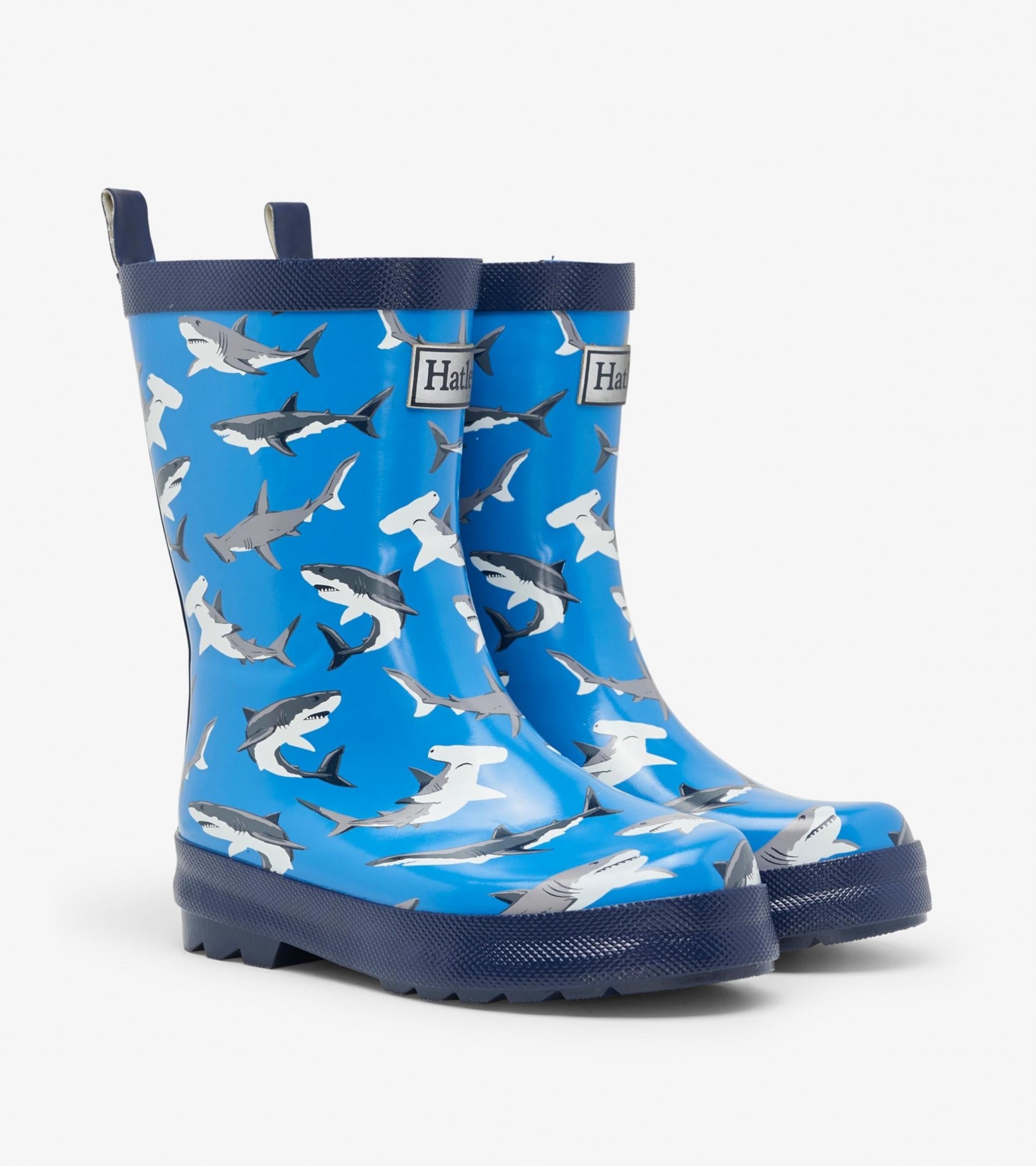 

Гумові чоботи Hatley Deep-Sea Sharks 5 блакитний 21 (S21SPK1366)