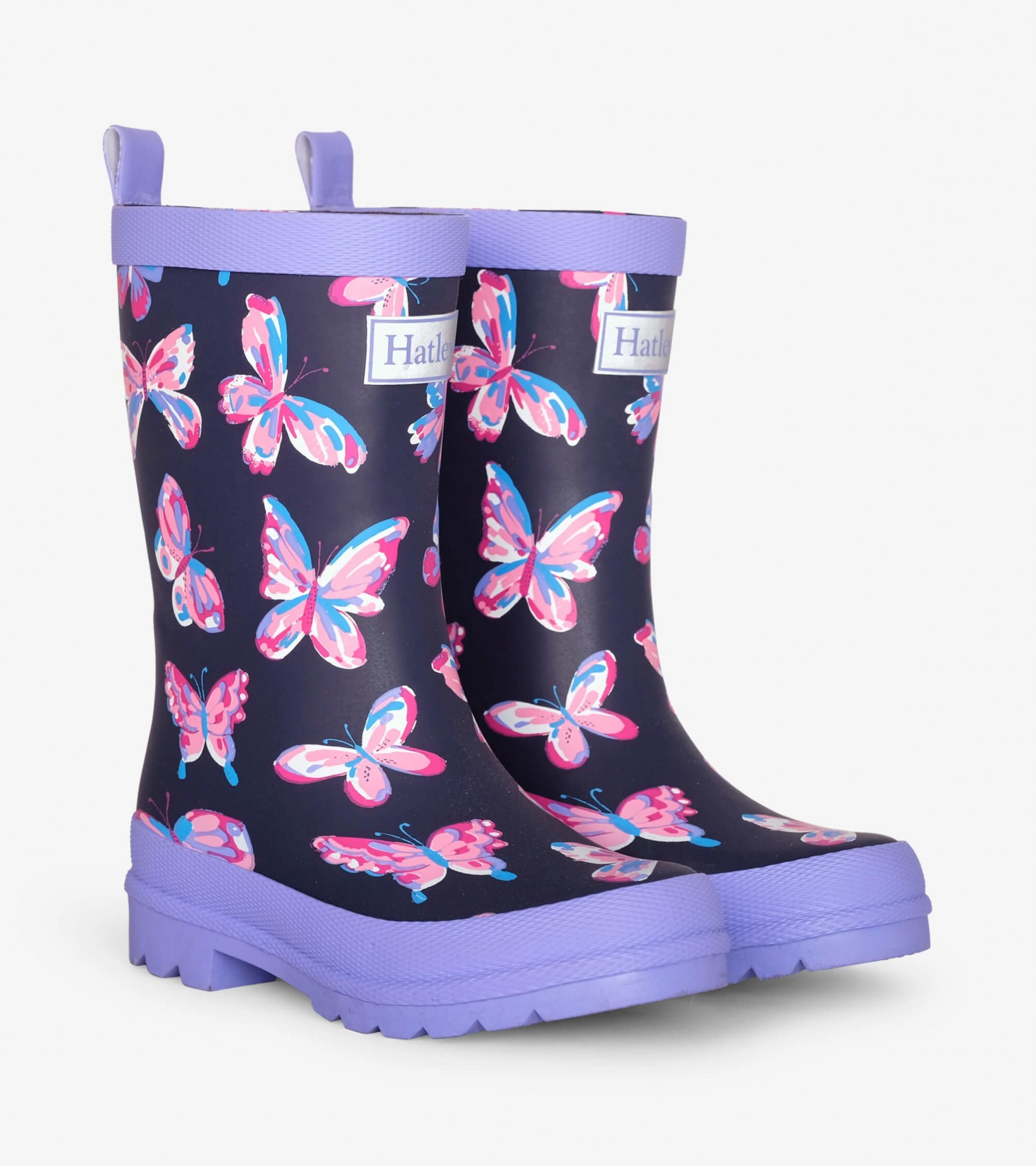 

Гумові чоботи Hatley Butterfly Kaleidoscope 5 фіолетовий 21 (S20PBK1367)