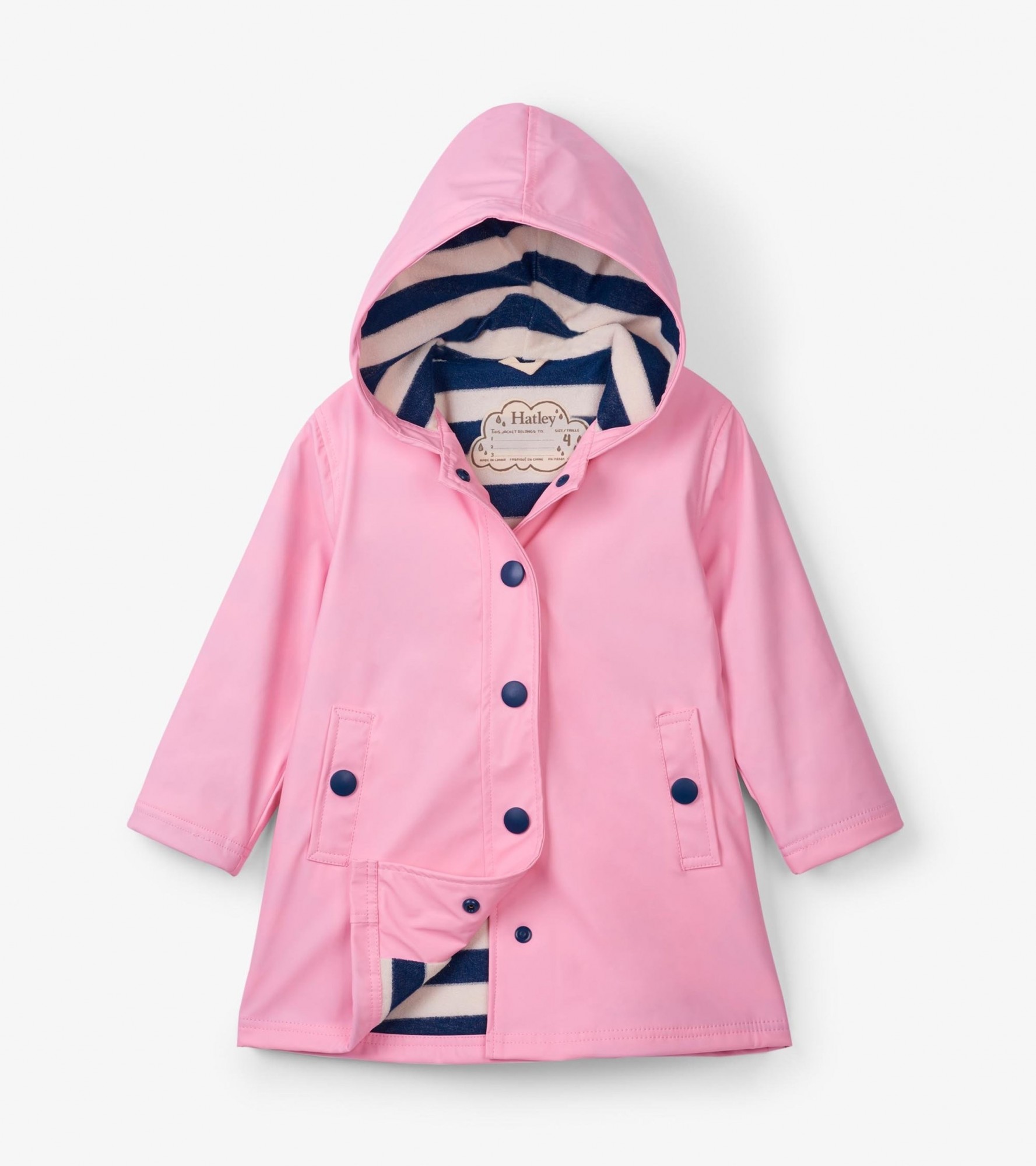 

Плащ Hatley Pink & Navy 6A рожевий 116см (RC8PINK248)