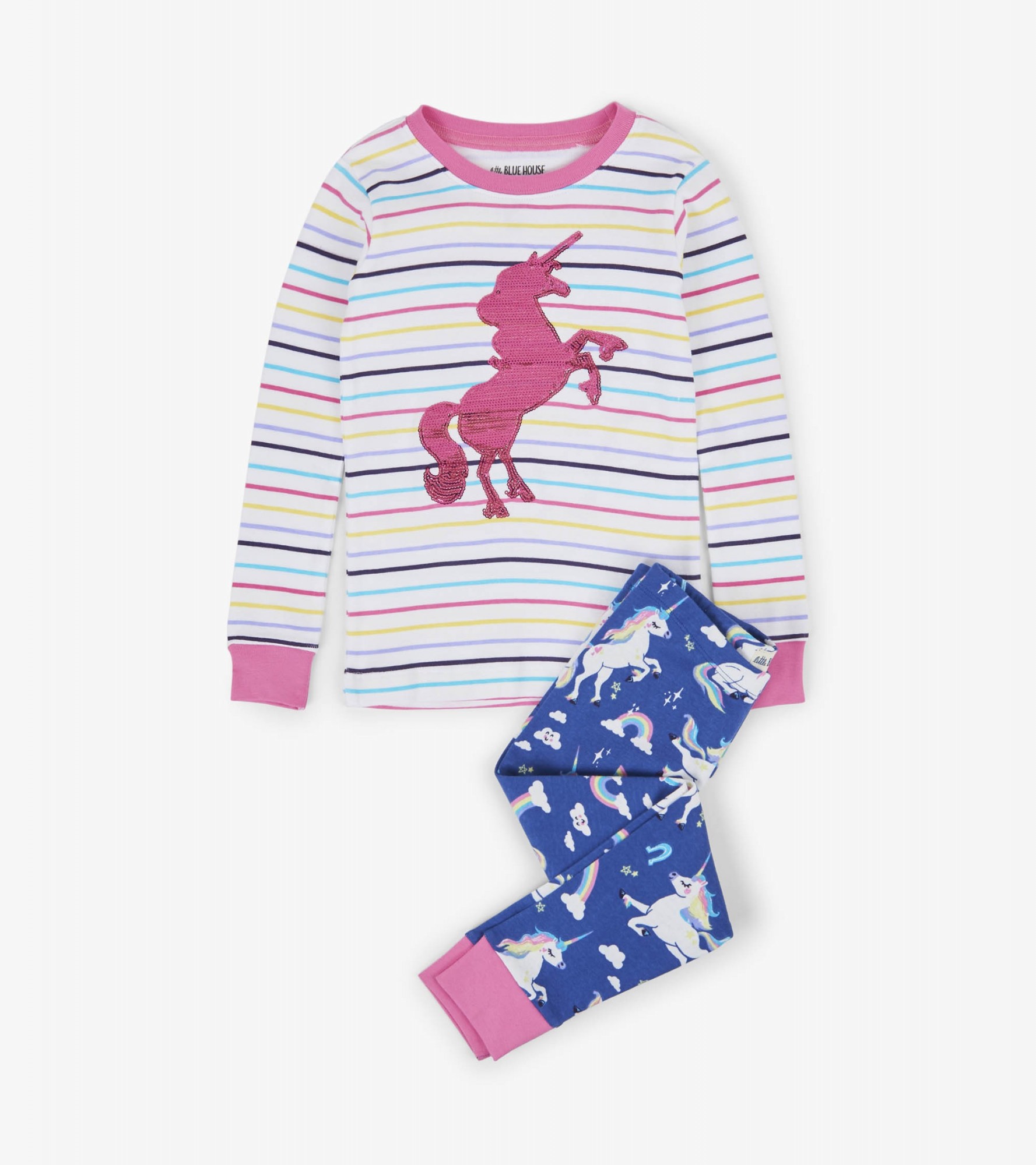 

Піжама Hatley Rainbow Unicorns 2A мультиколор 92см (PJCUNCO011)