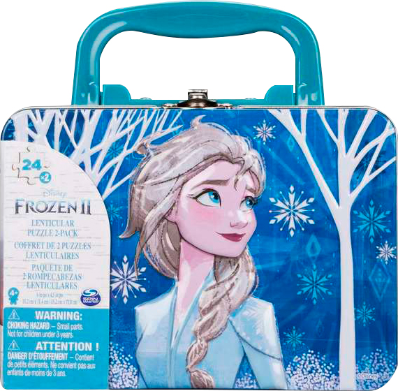 

Пазл переливной в жестяной коробке Spin Master 2 в 1 Холодное сердце 2, 24 элемента (SM98324/6052989)