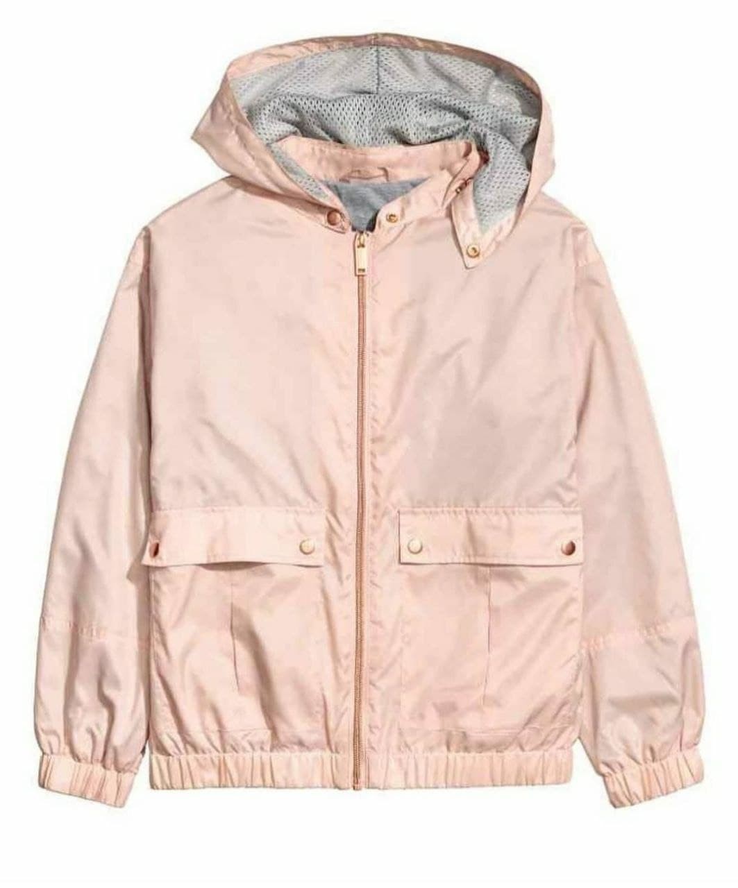 

Вітрівка H&M 134 см колір пудра