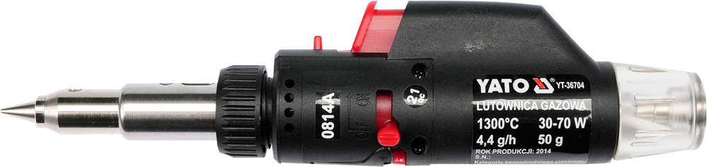 

Паяльник газовий 3 в 1 YATO 30-70 Вт (YT-36704)