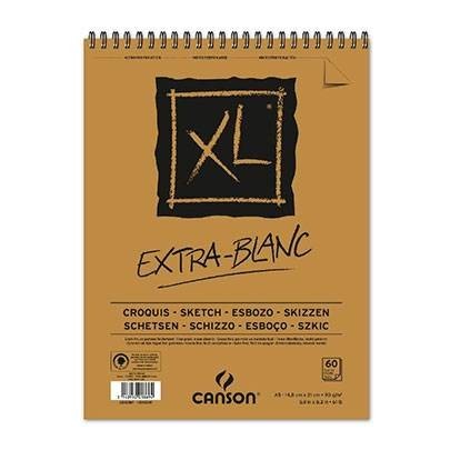 

Альбом для набросков Canson XL Extra White на спирали 90 гр А4 120 листов