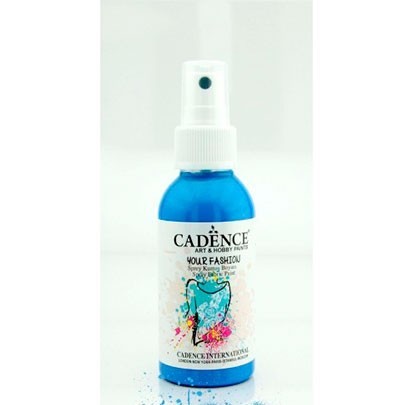 

Краска-спрей для ткани Cadence Your Fashion Spray Fabric Paint 100 мл Голубой