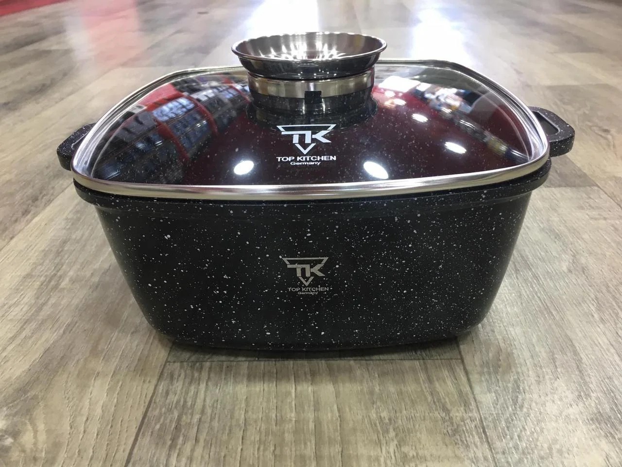 

Кастрюля Top Kitchen 24см 4.5л черная ТК00055