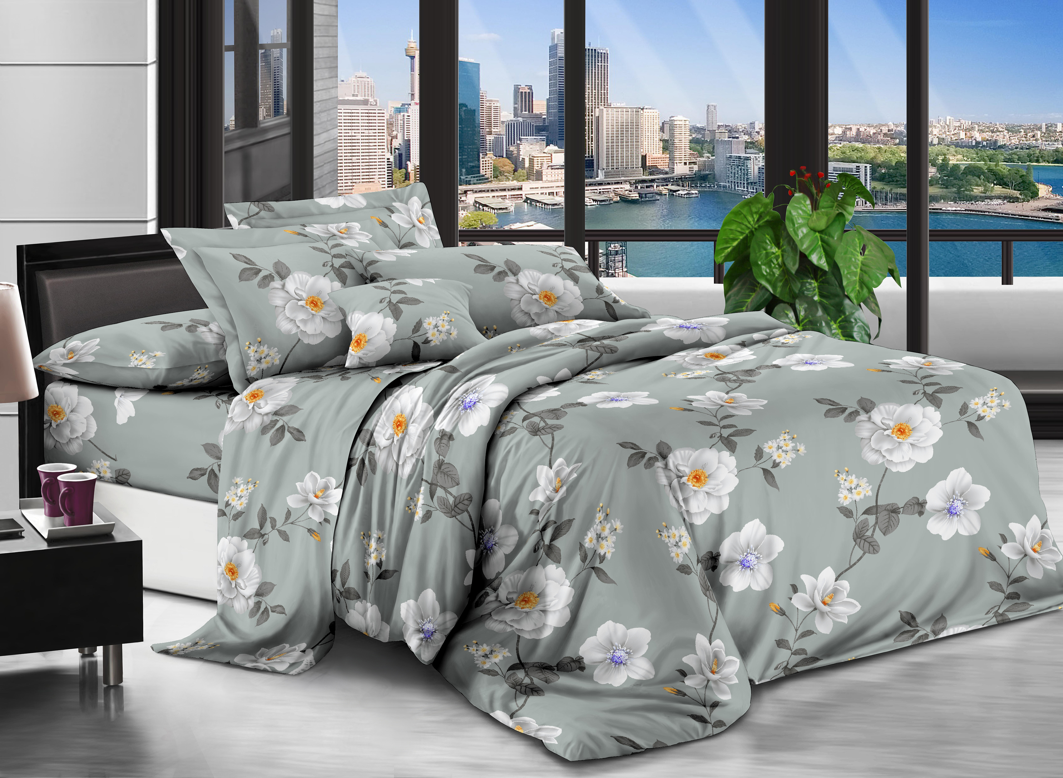 

Комплект постельного белья Modern Микросатин 15-0235 Dulness 160х220
