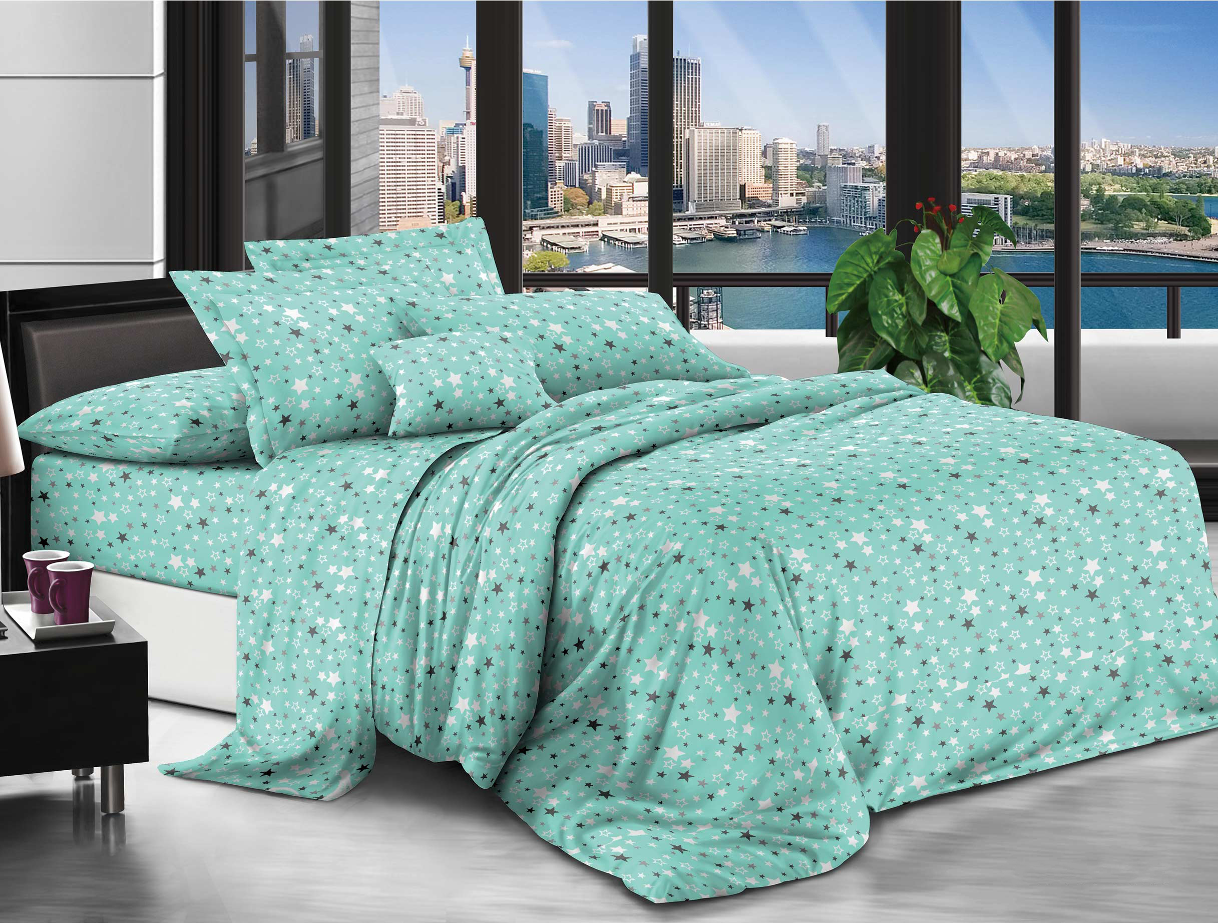 

Комплект постельного белья Modern Микросатин 15-0252 Jennifer 143х210
