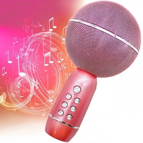 

Беспроводной караоке микрофон Bluetooth Xo Hi-Fi YS-08 Розовый