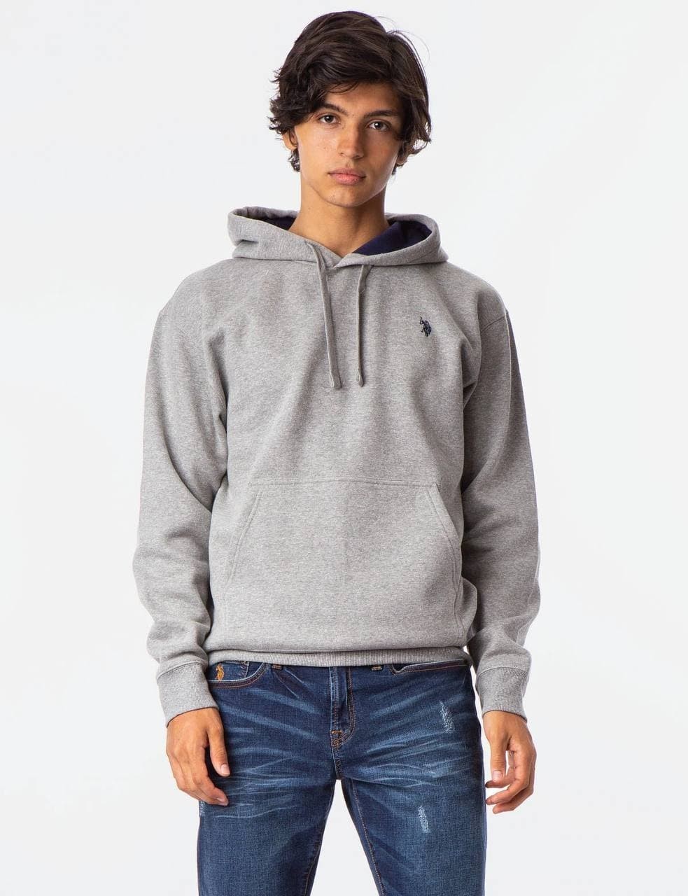 

Чоловіче худі U.S. POLO ASSN S Сірий