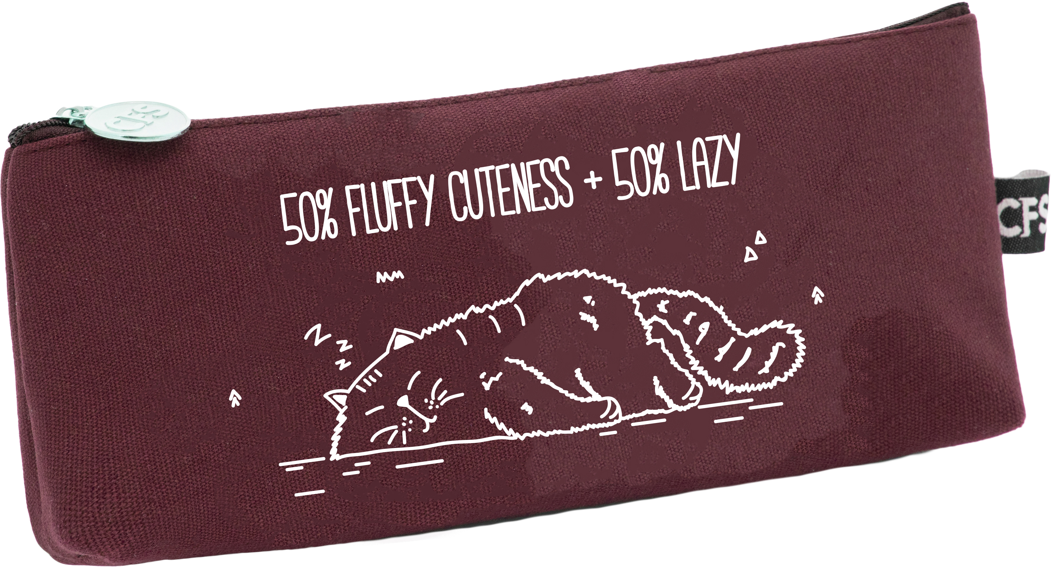

Пенал-кошелек Cool For School 1 отделение Lazy бордовый (CF86602-02)