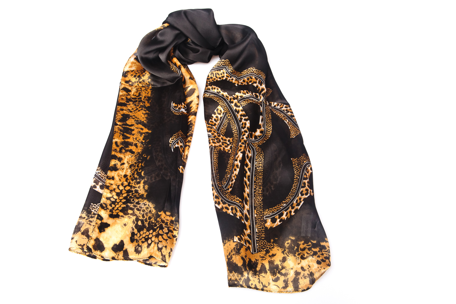 

Женский шарф Alberta SILK RB 026 STANDART Чёрный