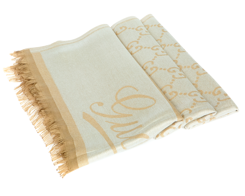 

Женский шарф Alberta COTTON POL GI 025 STANDART Бежевый
