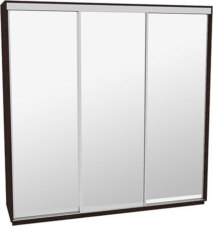 

Шкаф-купе ДОМ Н4246 Венге Зеркало 240x60x240