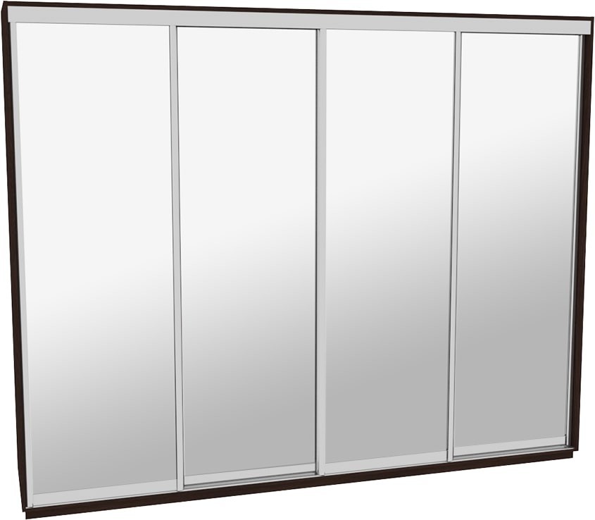 

Шкаф-купе ДОМ Н4326 Венге Зеркало 320x60x240