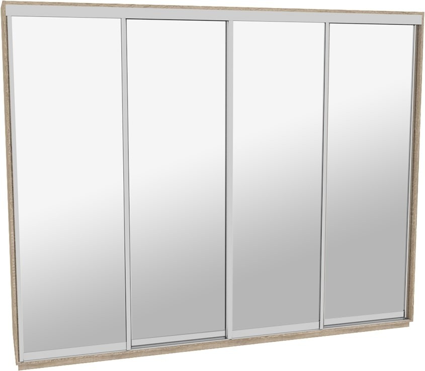 

Шкаф-купе ДОМ Н4356 Дуб сонома Зеркало 350x60x240