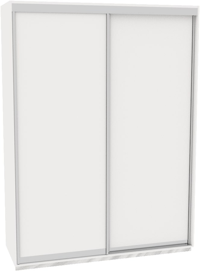 

Шкаф-купе ДОМ ЭКО176 Белый ДСП 170x60x240
