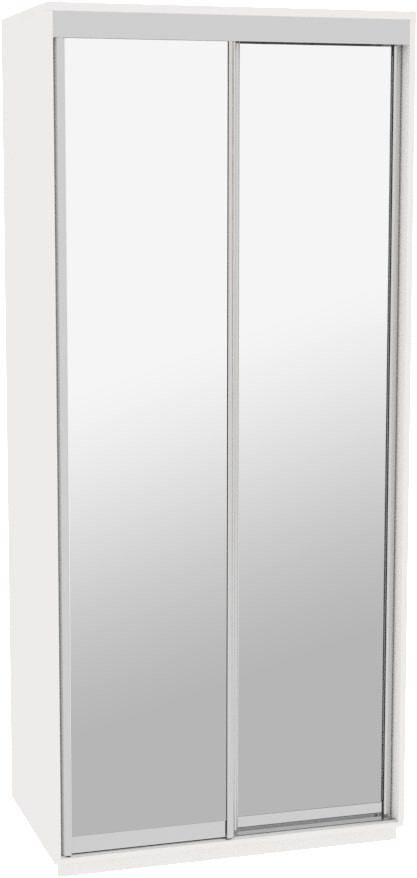 

Шкаф-купе ДОМ ЭКО116 Белый Зеркало 110x60x240