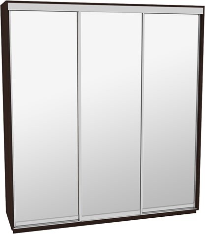 

Шкаф-купе ДОМ Н2186 Венге Зеркало 180x60x240