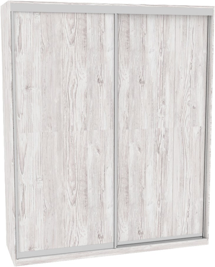 

Шкаф-купе ДОМ Н3226 Аляска ДСП 220x60x240