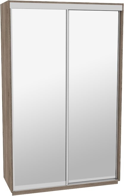 

Шкаф-купе ДОМ ЭКО166 Дуб сонома трюфель Зеркало 160x60x240