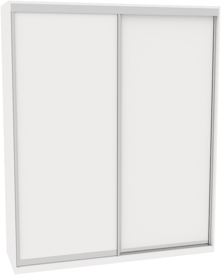 

Шкаф-купе ДОМ Н3216 Белый ДСП 210x60x240