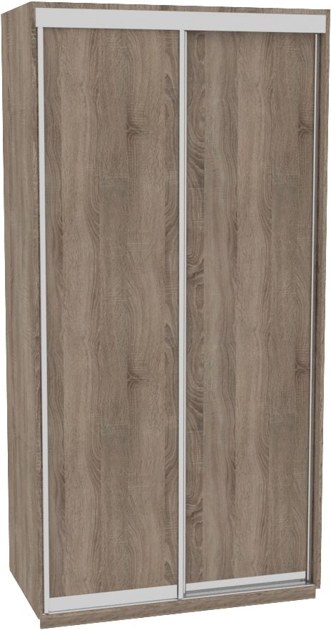 

Шкаф-купе ДОМ ЭКО126 Дуб сонома трюфель ДСП 120x60x240