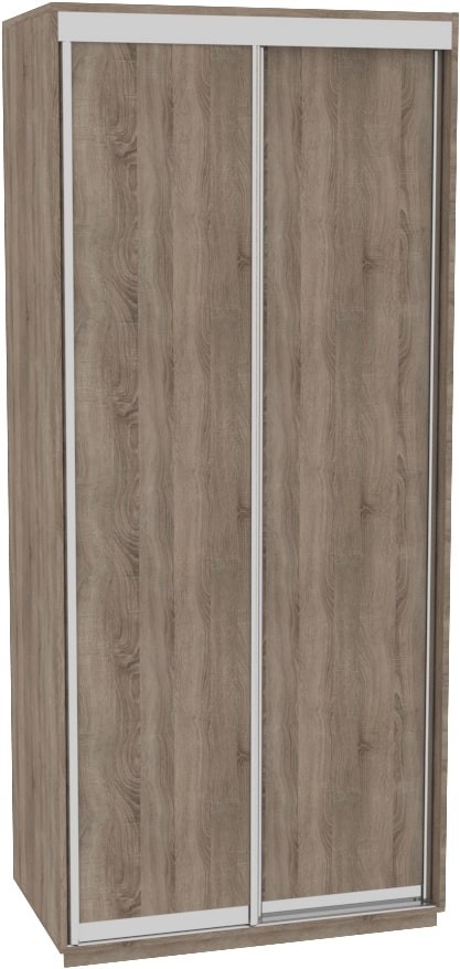 

Шкаф-купе ДОМ ВГ116 Дуб сонома трюфель ДСП 110x60x240