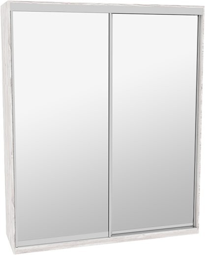

Шкаф-купе ДОМ Н3226 Аляска Зеркало 220x60x240