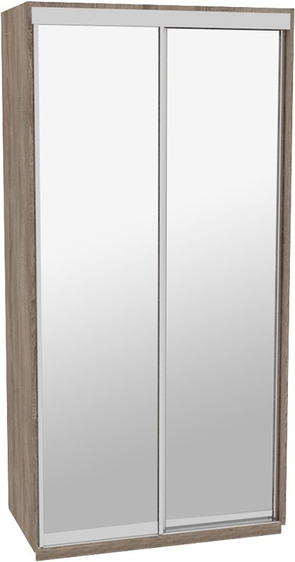 

Шкаф-купе ДОМ ЭКО136 Дуб сонома трюфель Зеркало 130x60x240