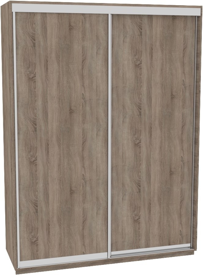 

Шкаф-купе ДОМ ЭКО196 Дуб сонома трюфель ДСП 190x60x240