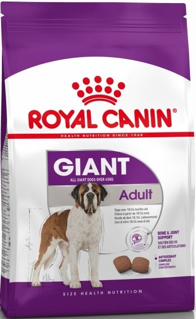 

Сухой корм Royal Canin Giant Adult для взрослых собак гигантских пород старше 2 лет 4 кг (3182550703147)