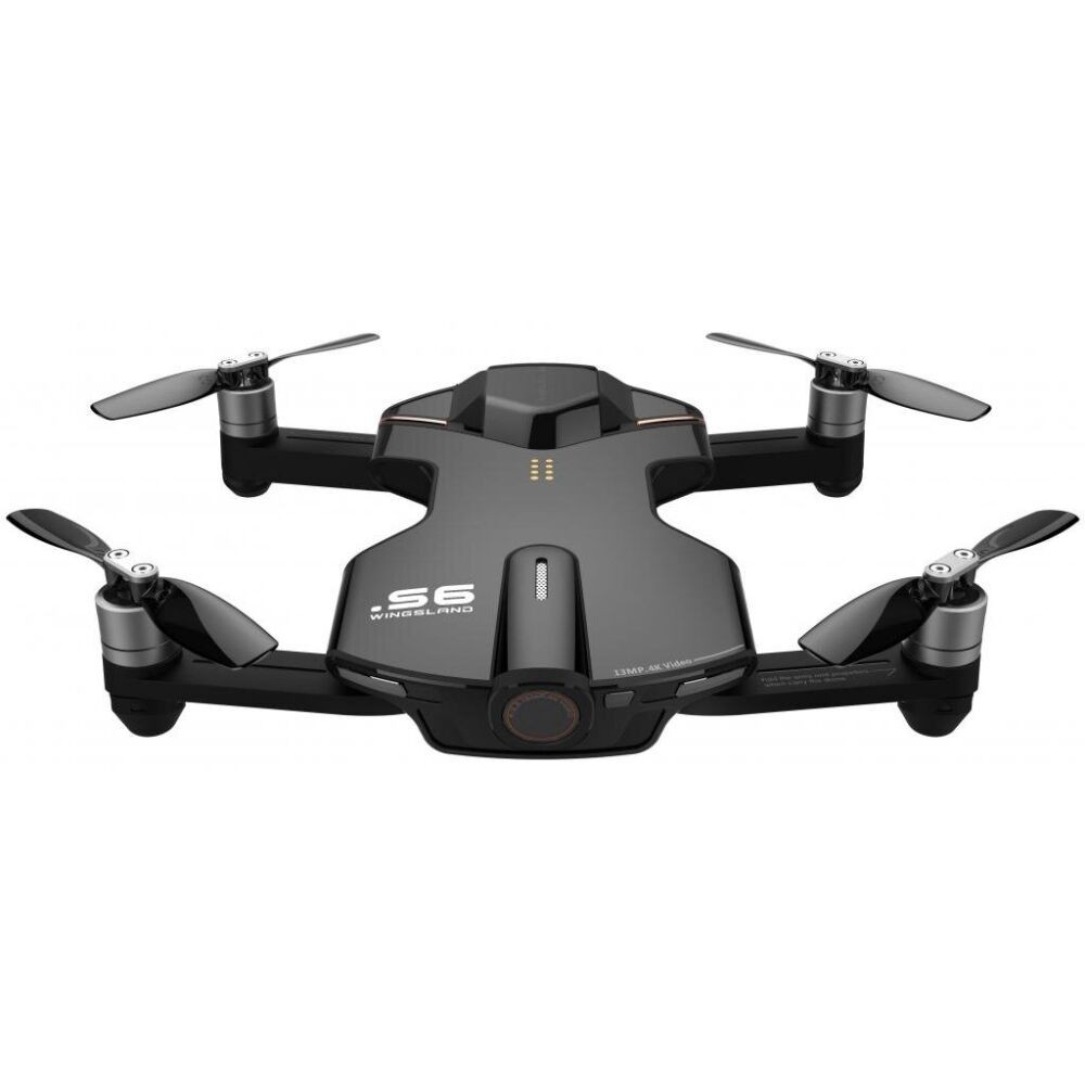 

Квадрокоптер Wingsland S6 GPS 4K Pocket Drone Black